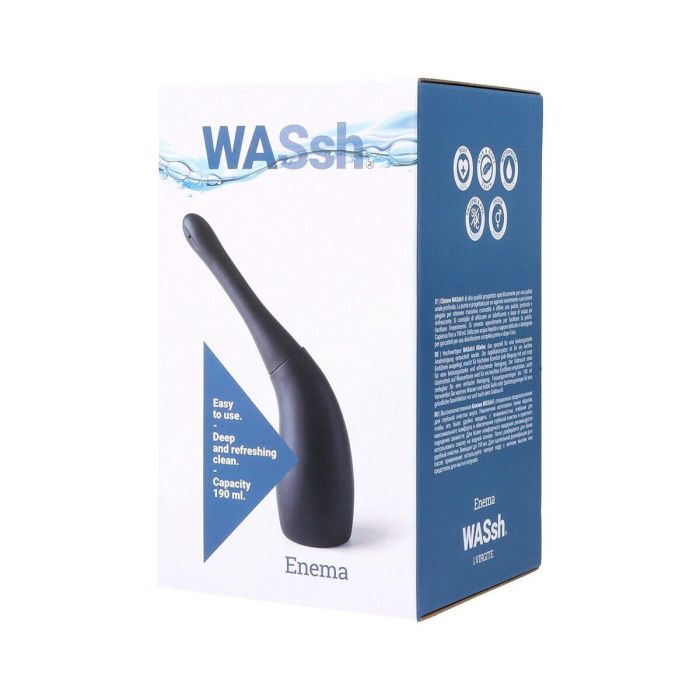 Poire Butt Plug extensible Virgite Noir 190 ml 3