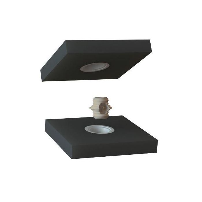 Casquillo Hembra Ø12X5Mm Plástico Gris Siso 1 Casquillo Hembra Ø12X5Mm Plástico Gris Siso 1