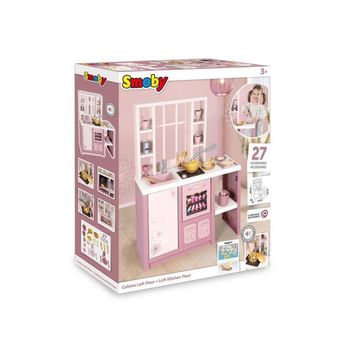 Pâte à modeler en argile Smoby Rose 1