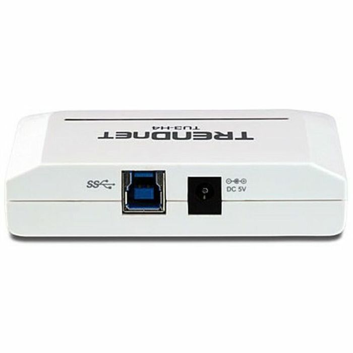 Hub USB Trendnet TU3-H4 Blanc 1