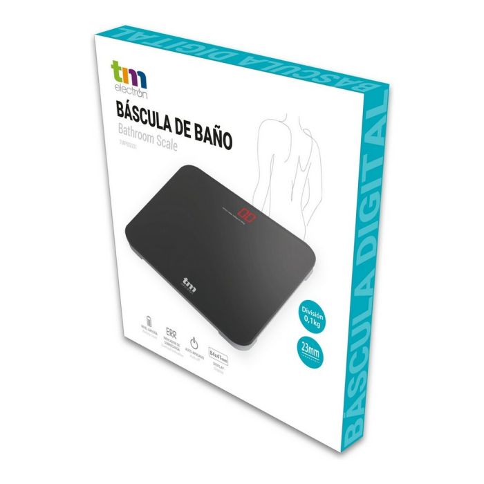 Balance Numérique de Salle de Bain TM Electron Noir 2