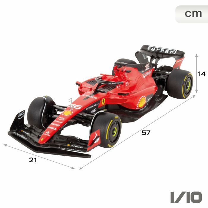 Voiture Télécommandée Ferrari F1 2023 1:10 (2 Unités) 3 Voiture Télécommandée Ferrari F1 2023 1:10 (2 Unités) 3