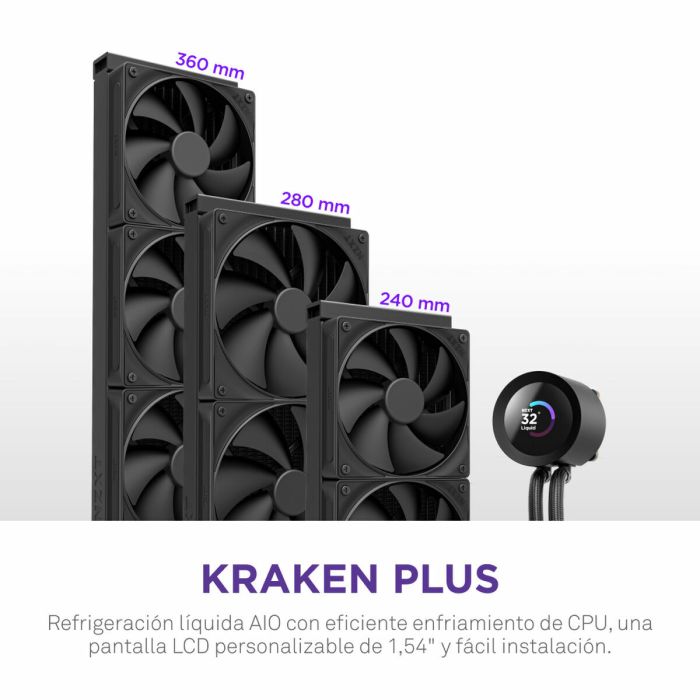 Kit de refroidissement liquide NZXT RL-KN360-B2 11 Kit de refroidissement liquide NZXT RL-KN360-B2 11