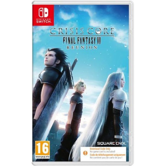 Square Enix Crisis Core: Final Fantasy VII Reunion Jeu pour Nintendo Switch Code en boîte