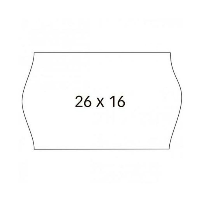Rouleau d'Étiquettes Blanc 26 x 16 cm (36 Unités) 1
