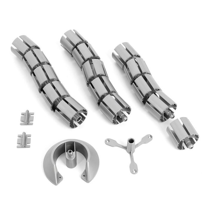 Pasacable Modelo Kela Ø45 6 Vías Para Mesa. Acabado En Gris Y Negro Acabado Gris Metal Organita Fabricación Europea 0 Pasacable Modelo Kela Ø45 6 Vías Para Mesa. Acabado En Gris Y Negro Acabado Gris Metal Organita Fabricación Europea 0