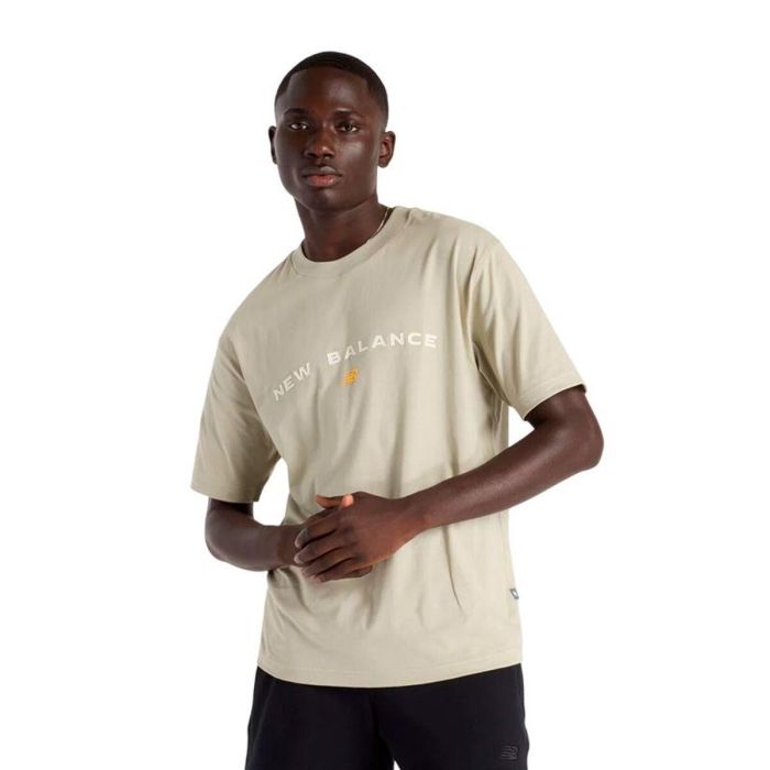 T-shirt à manches courtes homme New Balance Reimagined Graphic 1 Gris clair 11-12 Ans