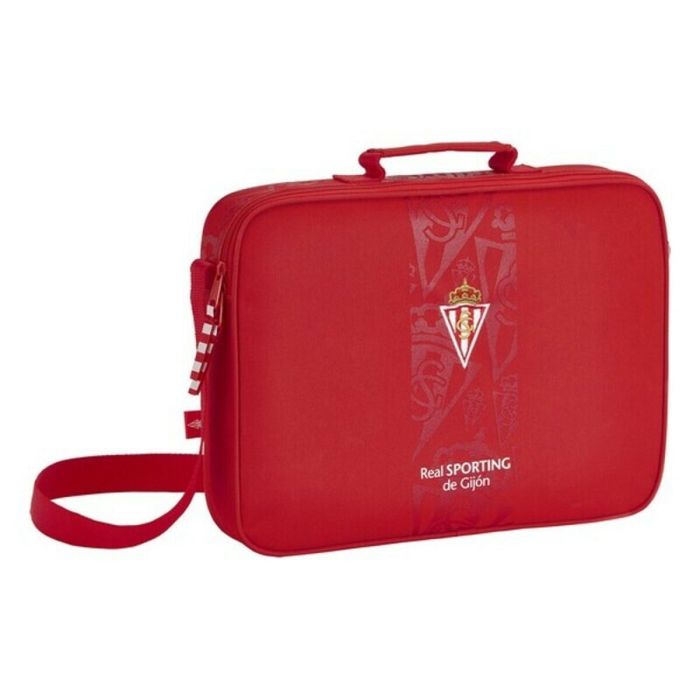 Cartable d'école Real Sporting de Gijón Rouge (38 x 28 x 6 cm) 0 Cartable d'école Real Sporting de Gijón Rouge (38 x 28 x 6 cm) 0