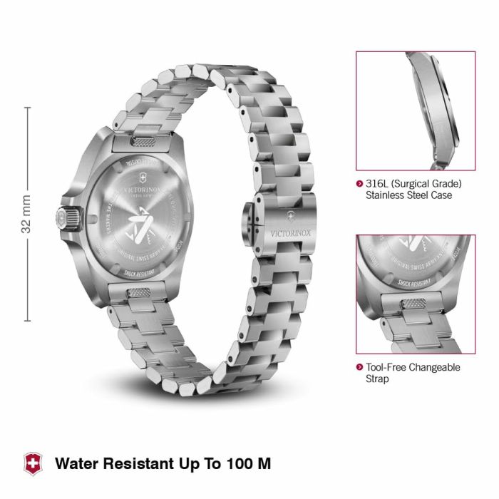 Montre Homme Victorinox V242036 Argenté 1