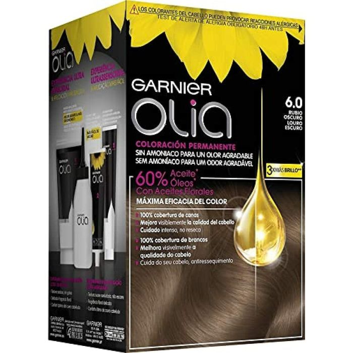 Teinture sans ammoniaque Olia Garnier 3600541234871 1 Teinture sans ammoniaque Olia Garnier 3600541234871 1