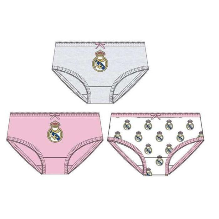 Pack de culottes pour fille Real Madrid C.F. Multicouleur 46,5