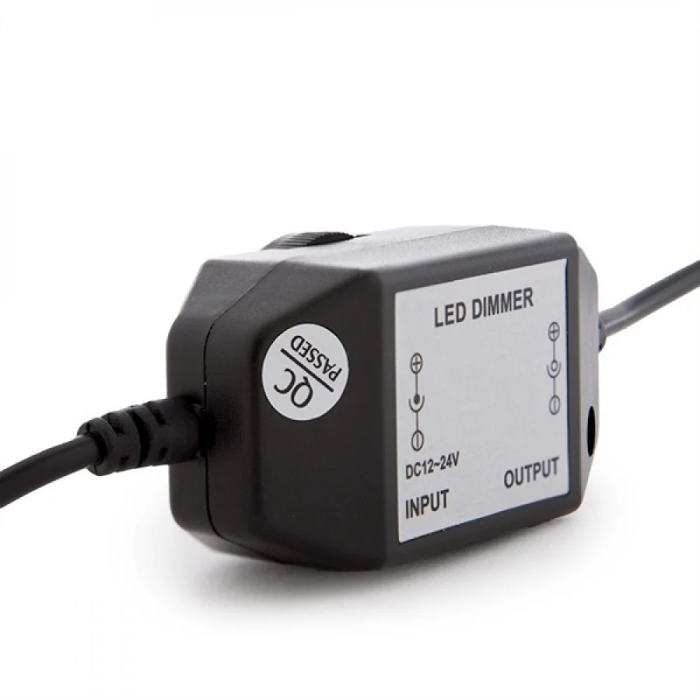 Variateur d'intensité pour bande LED 12-24VDC, 72/144W, pour contrôle de luminosité unicolore 2