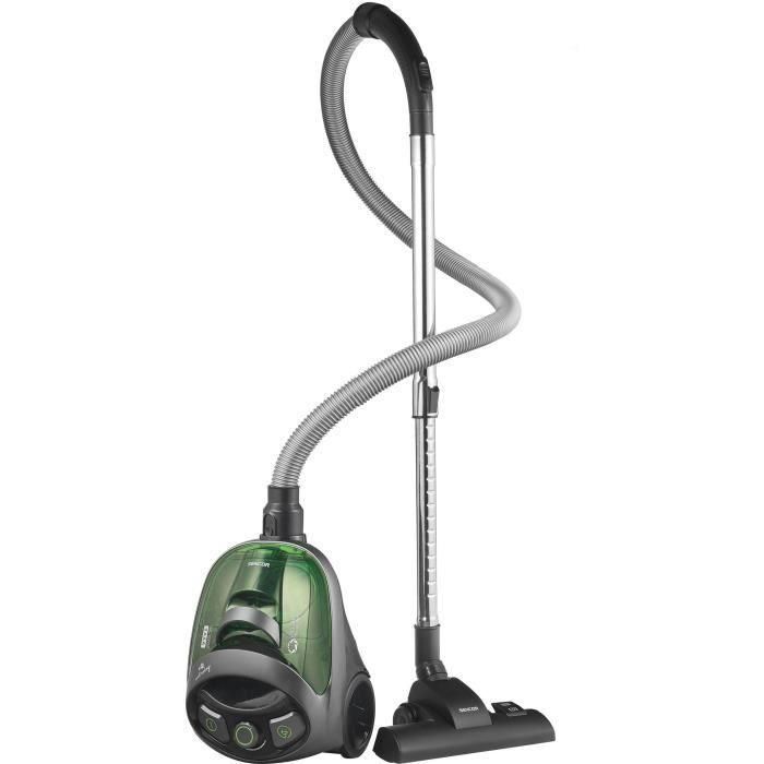 Aspirateur traineau sans sac - SENCOR - SVC 1016GR - 800 W - 80 dB - 1,5 L - Noir / Vert 2