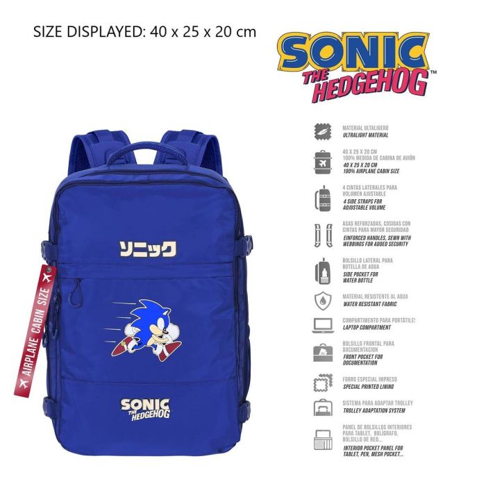 Sac à dos Multi-usage Sonic Cabine 16