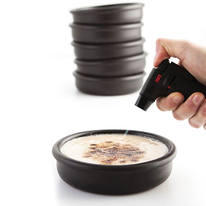 Casserole Quid Barro Lux Noir Céramique Ø 18 cm (12 Unités) 3