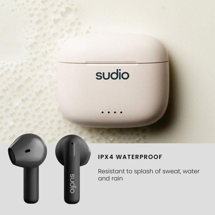 Écouteurs in Ear Bluetooth Sudio A1 True Wireless Noir 5