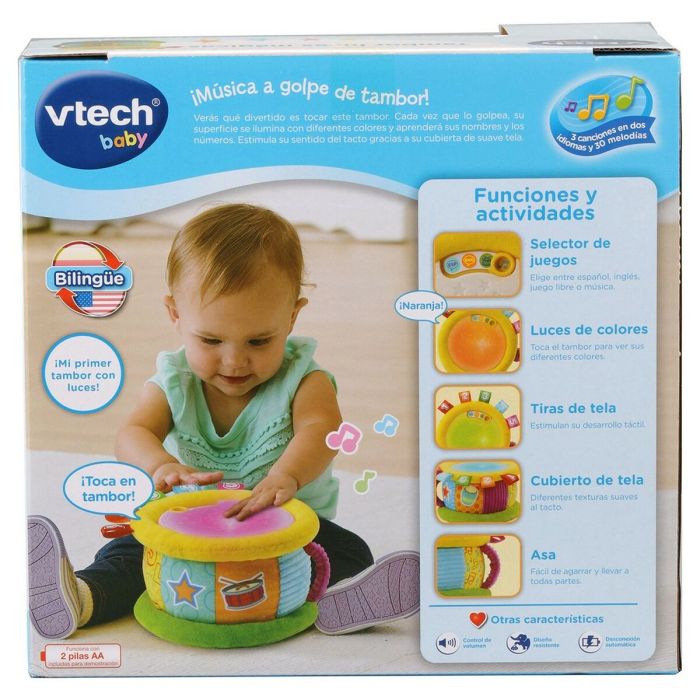 Jouet interactif Vtech Baby Tambour (ES-EN) 3