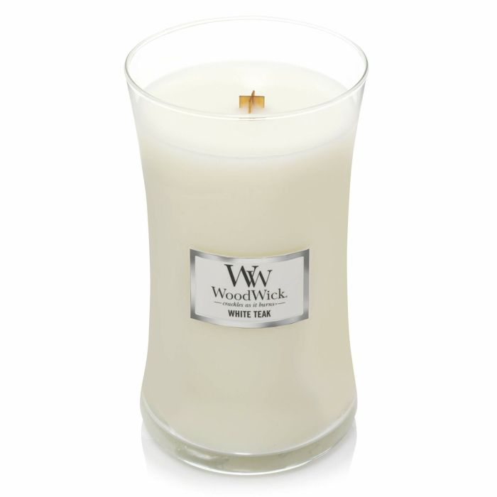 Bougie Parfumée Woodwick Core Large White Teak 609 g 0 Bougie Parfumée Woodwick Core Large White Teak 609 g 0