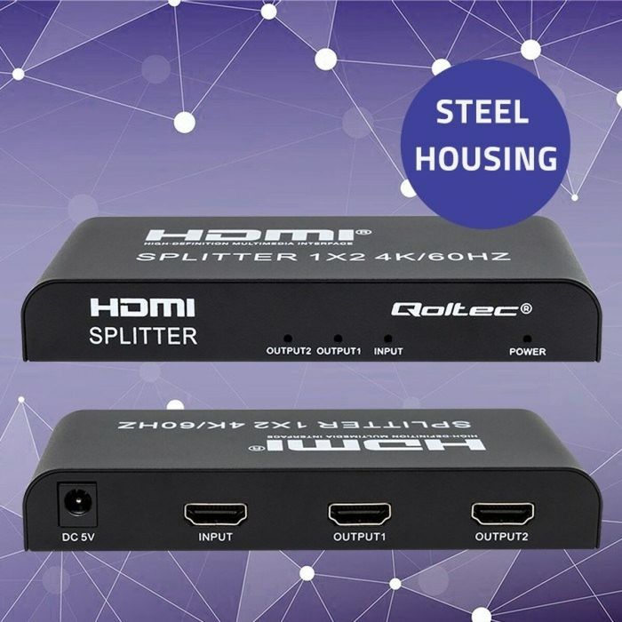 Switch HDMI Qoltec 51797 Noir 10