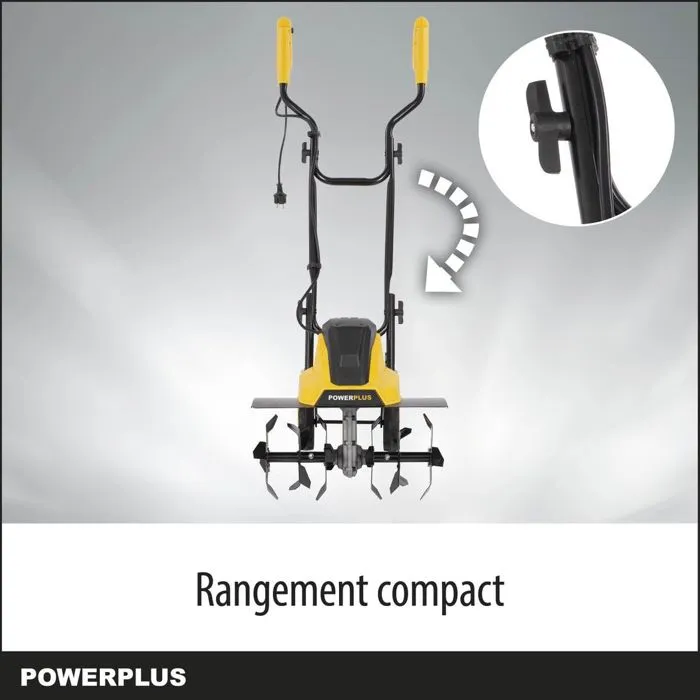 Powerplus Powxg72010 - Motobineuse électrique 1500W 3 Powerplus Powxg72010 - Motobineuse électrique 1500W 3