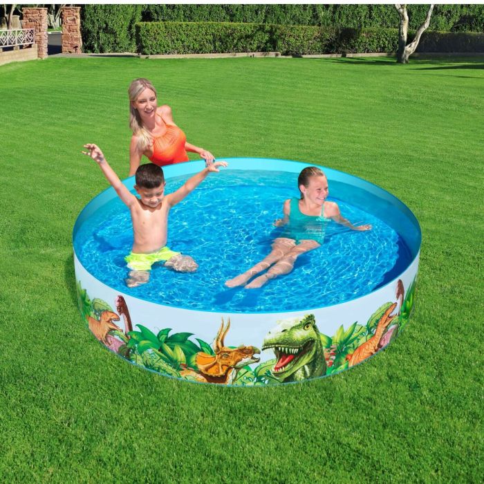Bestway Piscine Rigide pour Enfants PVC Dinosaures 183x38 cm +2 Ans Jardin 55022 14 Bestway Piscine Rigide pour Enfants PVC Dinosaures 183x38 cm +2 Ans Jardin 55022 14