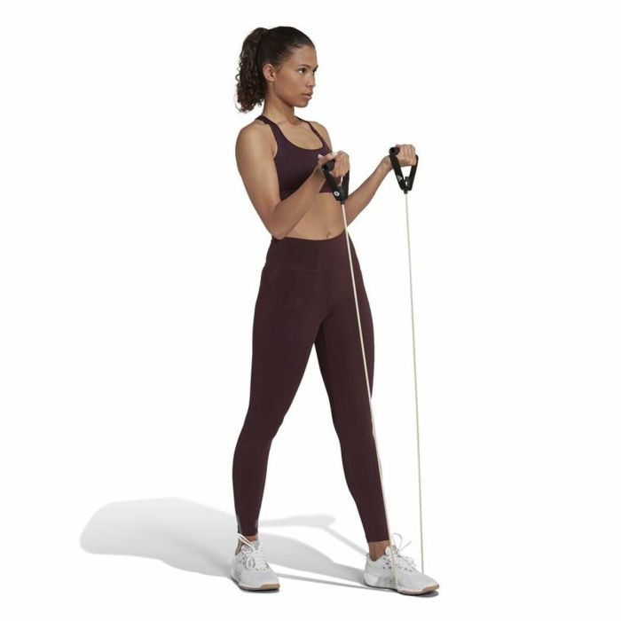 Soutien-gorge de Sport Adidas Powerreact Violet foncé 3