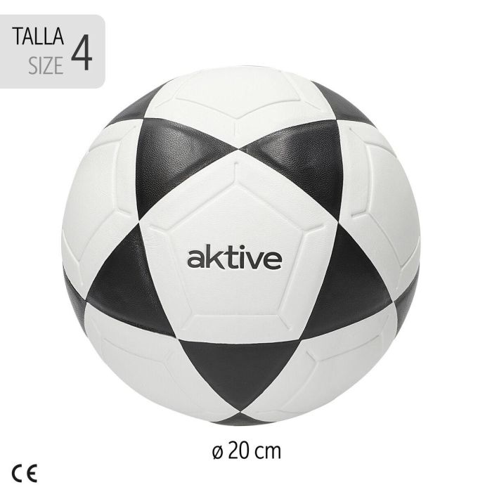 Ballon de Football Aktive Taille 4 20 x 20 x 20 cm 12 Unités 3