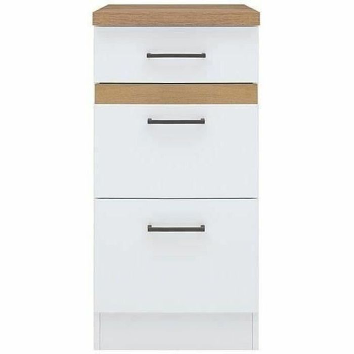 Meuble d'Appoint Junona 40 cm Blanc 2 Meuble d'Appoint Junona 40 cm Blanc 2