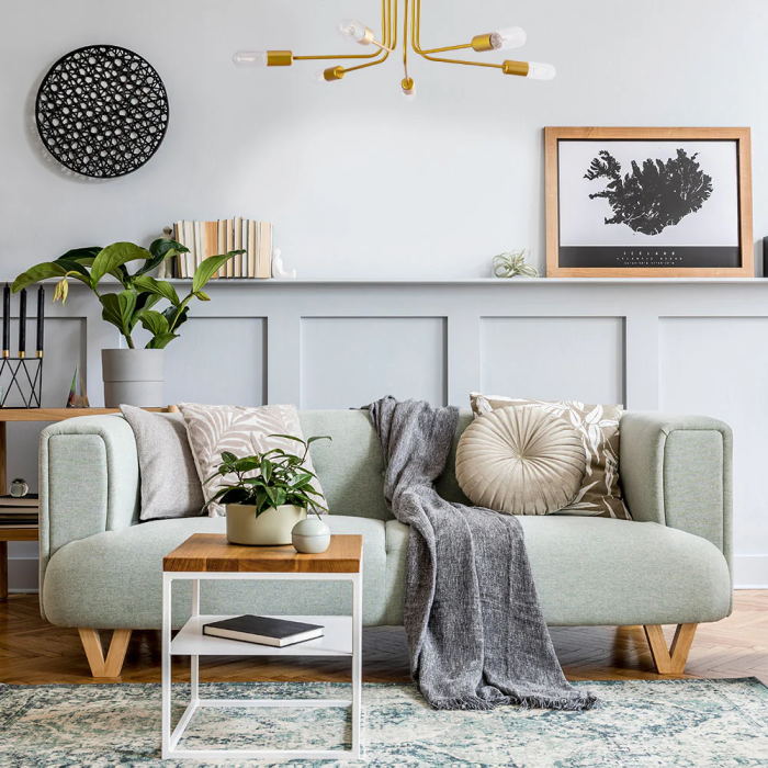 Lampe de Plafond "Adrian" SKD-P8002-GD 15