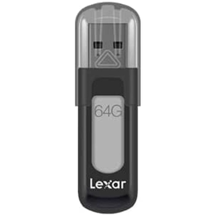 Clé USB Lexar JumpDrive V100 Blanc Gris 64 GB 3 Clé USB Lexar JumpDrive V100 Blanc Gris 64 GB 3