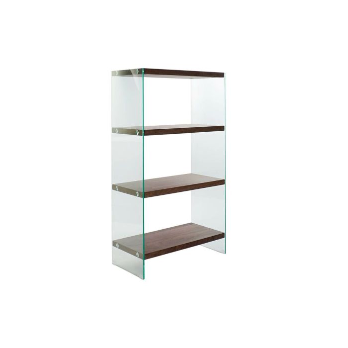 Étagère DKD Home Decor Brun foncé Verre Noyer Bois MDF 80 x 40 x 150 cm (1) 0 Étagère DKD Home Decor Brun foncé Verre Noyer Bois MDF 80 x 40 x 150 cm (1) 0