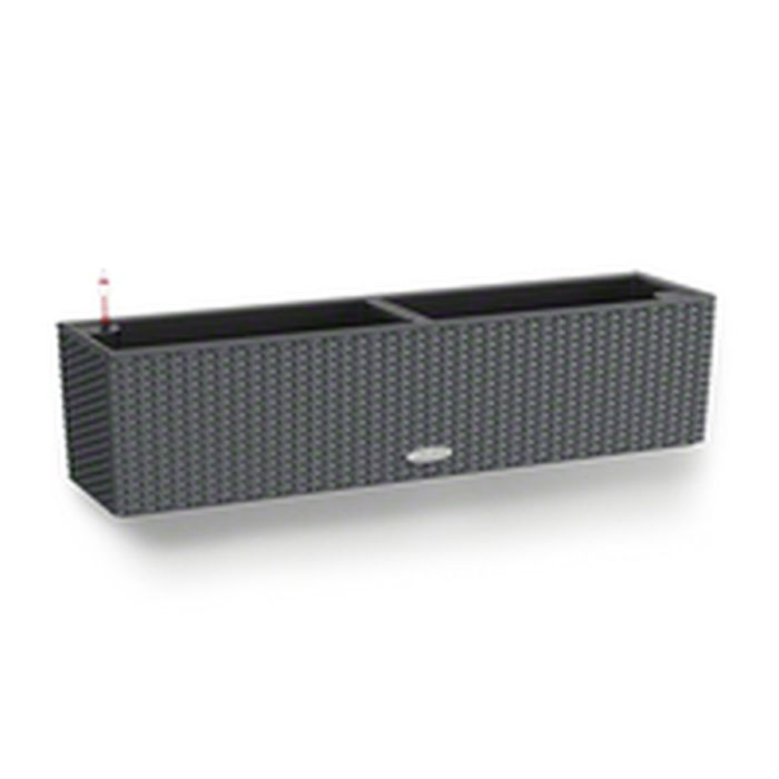 Pot Lechuza Noir Gris polypropylène 2 Pot Lechuza Noir Gris polypropylène 2