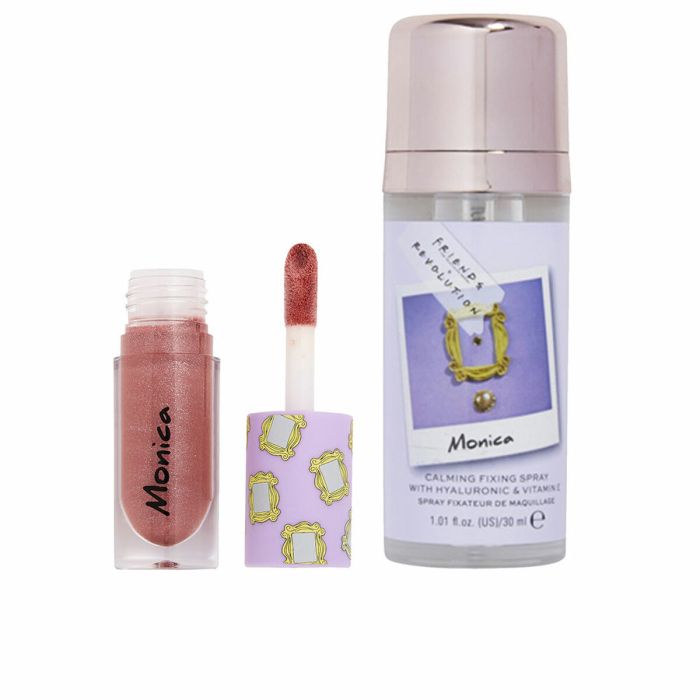 Revolution Make Up FRIENDS X MONICA Spray Fixateur de Maquillage Lot de 2 pz