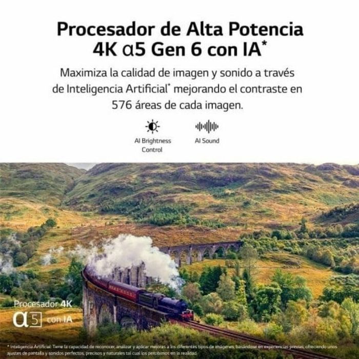 TV intelligente LG 55UR781C 55" 4K Ultra HD LED HDR D-LED HDR10 7