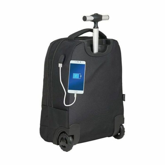 Chariot pour Ordinateur Portable 2 Roues Safta M144B 15,6'' 1