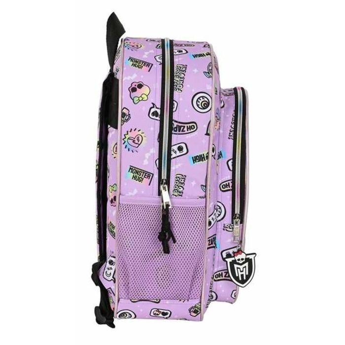 Cartable Monster High Best boos Lila 32 x 38 x 12 cm 1