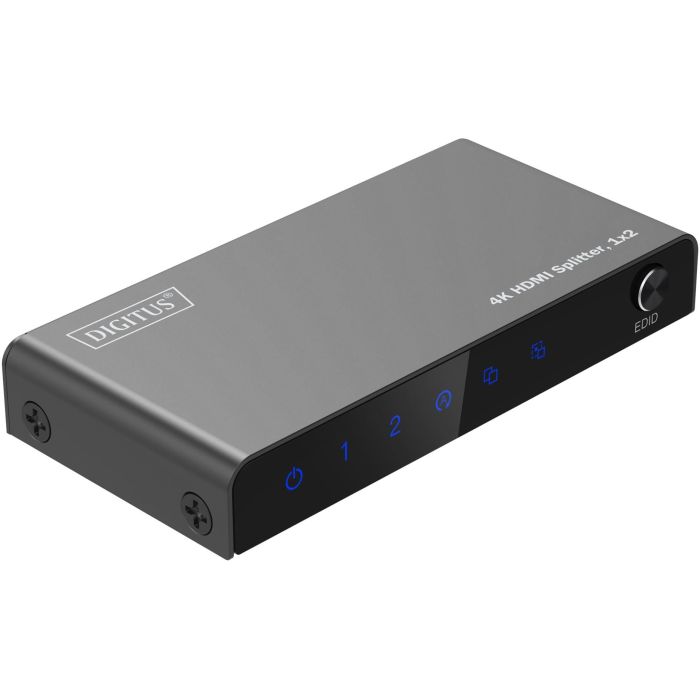 DIGITUS HDMI Splitter 1x2 4K/60Hz HDCP 2.3 EDID Control 0 DIGITUS HDMI Splitter 1x2 4K/60Hz HDCP 2.3 EDID Control 0