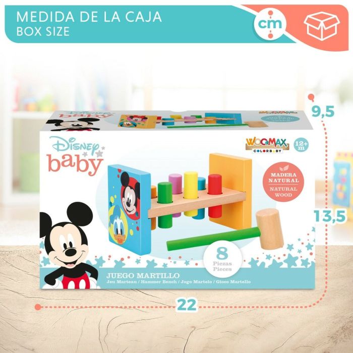 Jouet Educatif Disney 8 Pièces 21 x 12 x 9 cm (6 Unités) 1