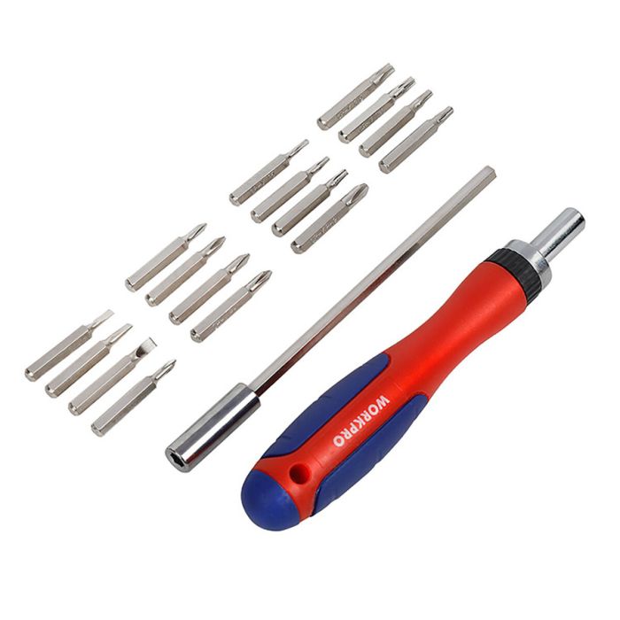 Jeu de tournevis Workpro 18 Pièces 0 Jeu de tournevis Workpro 18 Pièces 0
