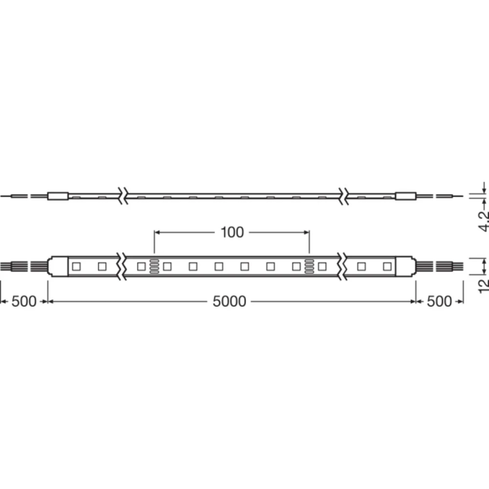 Ledvance Tira de LEDs EC Value LS VAL-500/RGB/5/IP6 Regulable [LVE-4058075404472] 2