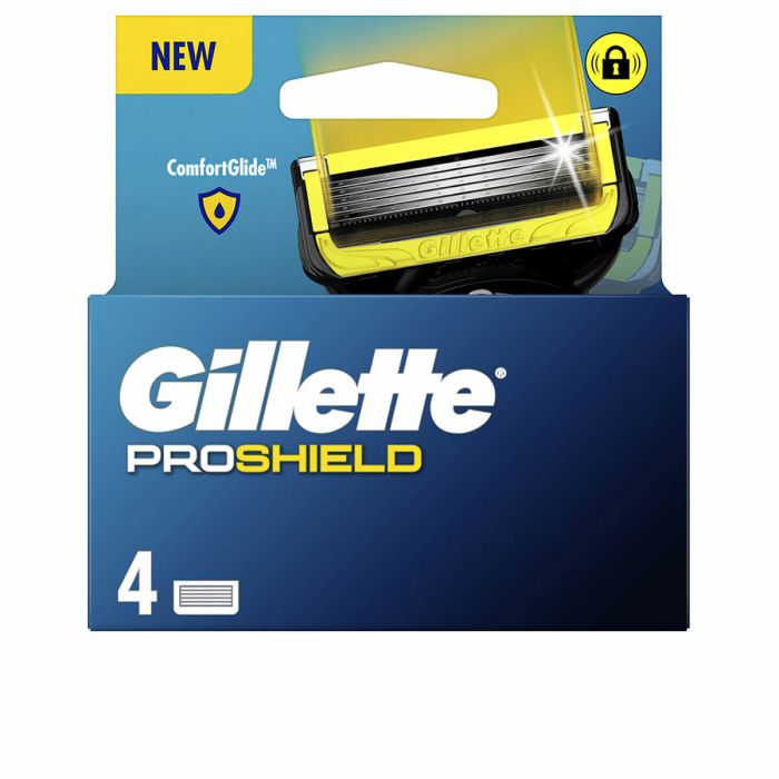 Gillette FUSION PROSHIELD Chargeur et 4 recharges