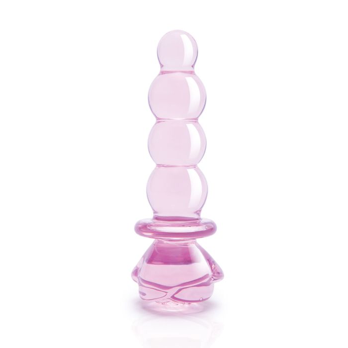 Plug Anal Dream Toys Glaze Glass Rose 0 Plug Anal Dream Toys Glaze Glass Rose 0