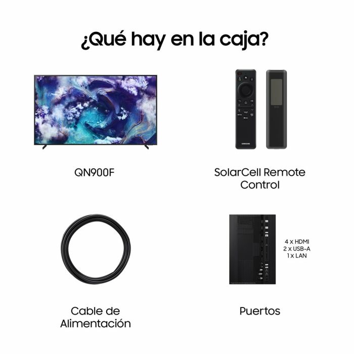 TV intelligente Samsung TQ75QN900FTXXC 75" 8K Ultra HD HDR Neo QLED 3