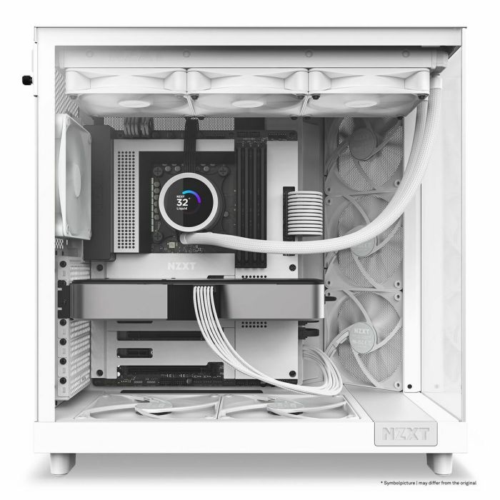 Boîtier ATX semi-tour NZXT CC-H61FW-01 Blanc 21 Boîtier ATX semi-tour NZXT CC-H61FW-01 Blanc 21