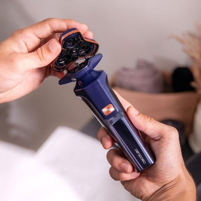 Rasoir électrique Cecotec PrecisionCare Aluminium LED, titane, 2 vitesses, 2h batterie 8