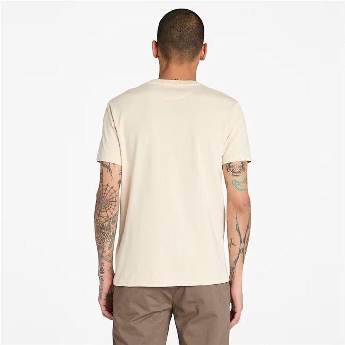 T-shirt à manches courtes homme Timberland Dunstan River Beige 11-12 Ans 1