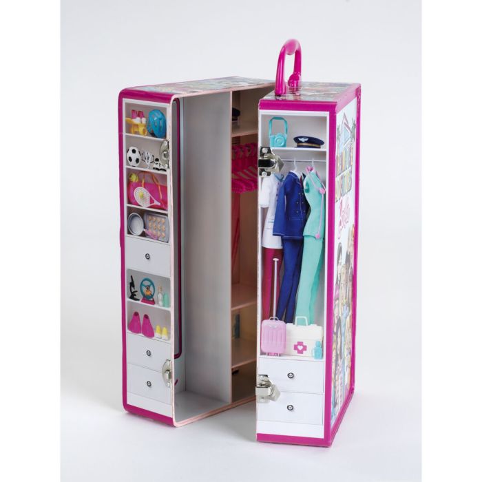 Garde-robe Barbie Cabinet Briefcase 3 Garde-robe Barbie Cabinet Briefcase 3