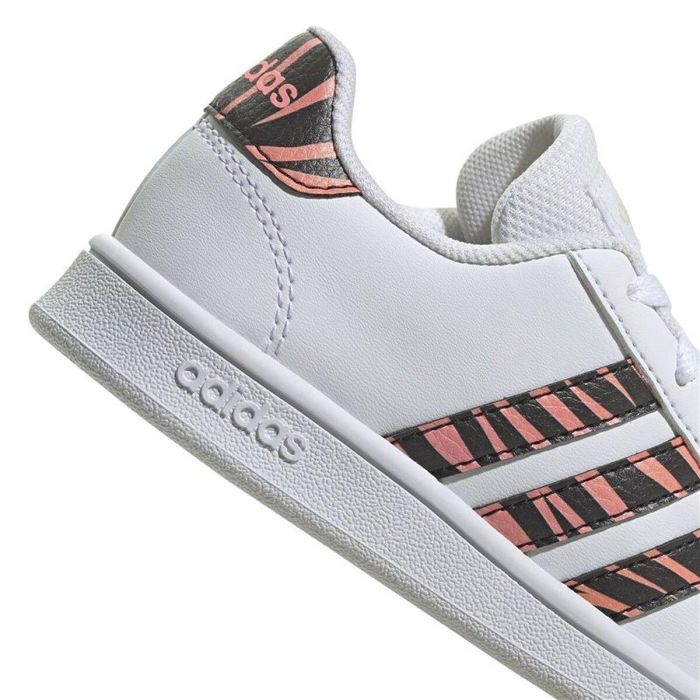 Chaussures de Sport pour Enfants Adidas Grand Court Print Blanc 23,5 2