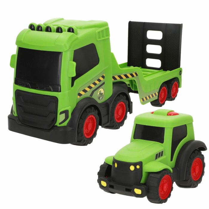 Camion Autotransporteur Teamsterz 12 X 18 X 40 CM (4 Unités) 6 Camion Autotransporteur Teamsterz 12 X 18 X 40 CM (4 Unités) 6