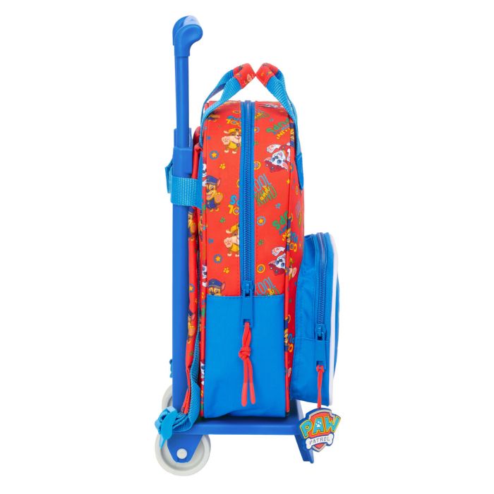 Cartable à roulettes The Paw Patrol Cool Bleu Rouge 20 x 28 x 8 cm 2 Cartable à roulettes The Paw Patrol Cool Bleu Rouge 20 x 28 x 8 cm 2